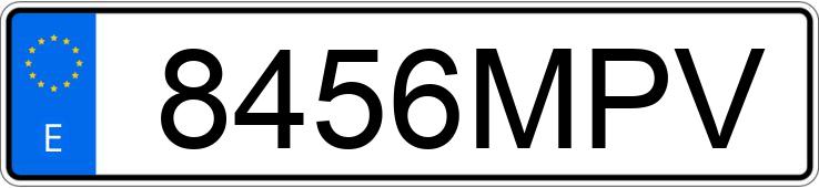 Numer rejestracyjny 8456MPV posiada OPEL CORSA