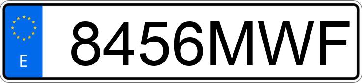 Numer rejestracyjny 8456MWF posiada PORSCHE MACAN Numer rejestracyjny 8456MWF posiada PORSCHE MACAN