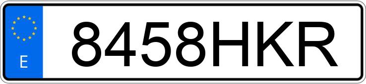 Numer rejestracyjny 8458HKR posiada FORD TRANSIT Numer rejestracyjny 8458HKR posiada FORD TRANSIT