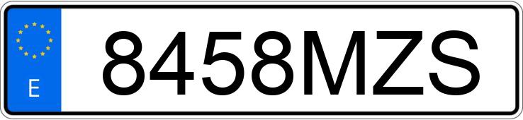 Numer rejestracyjny 8458MZS posiada VOLKSWAGEN GOLF Numer rejestracyjny 8458MZS posiada VOLKSWAGEN GOLF