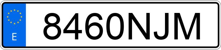 Numer rejestracyjny 8460NJM posiada KIA STONIC