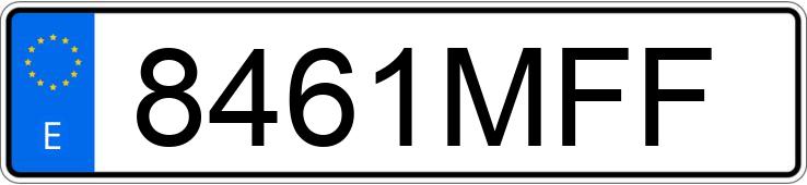 Numer rejestracyjny 8461MFF posiada CUPRA LEON