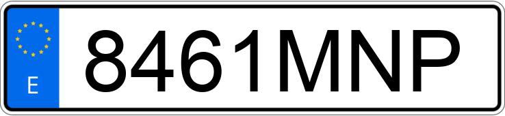 Numer rejestracyjny 8461MNP posiada MERCEDES CLA (117)