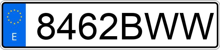 Numer rejestracyjny 8462BWW posiada RENAULT CLIO Numer rejestracyjny 8462BWW posiada RENAULT CLIO