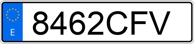 Numer rejestracyjny 8462CFV posiada CITROEN XSARA Numer rejestracyjny 8462CFV posiada CITROEN XSARA
