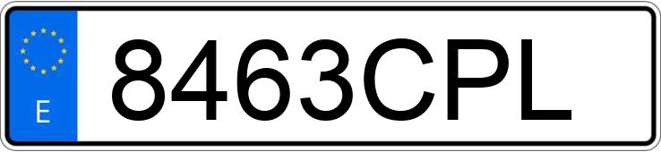 Numer rejestracyjny 8463CPL posiada TOYOTA SOARER