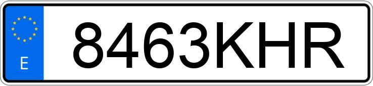 Numer rejestracyjny 8463KHR posiada BMW SERIE 1 Numer rejestracyjny 8463KHR posiada BMW SERIE 1