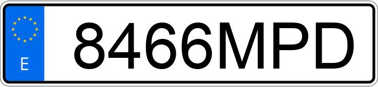 Numer rejestracyjny 8466MPD posiada VOLKSWAGEN SHARAN Numer rejestracyjny 8466MPD posiada VOLKSWAGEN SHARAN