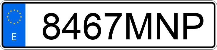 Numer rejestracyjny 8467MNP posiada PEUGEOT 2008