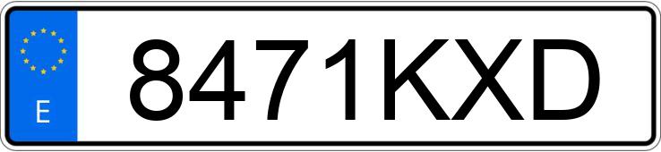 Numer rejestracyjny 8471KXD posiada JEEP GRAND CHEROKEE Numer rejestracyjny 8471KXD posiada JEEP GRAND CHEROKEE