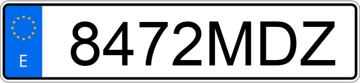 Numer rejestracyjny 8472MDZ posiada MERCEDES E (213) Numer rejestracyjny 8472MDZ posiada MERCEDES E (213)