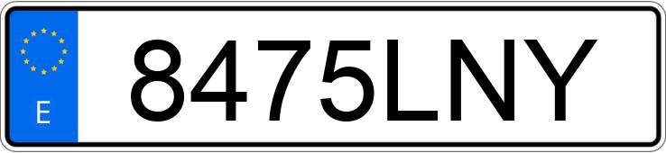 Numer rejestracyjny 8475LNY posiada KIA STONIC Numer rejestracyjny 8475LNY posiada KIA STONIC