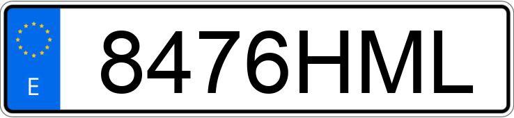 Numer rejestracyjny 8476HML posiada MAZDA MX-5 Numer rejestracyjny 8476HML posiada MAZDA MX-5