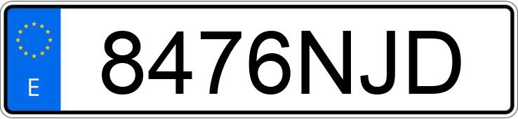 Numer rejestracyjny 8476NJD posiada TOYOTA YARIS Numer rejestracyjny 8476NJD posiada TOYOTA YARIS