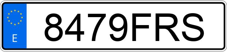 Numer rejestracyjny 8479FRS posiada AUDI A3 Numer rejestracyjny 8479FRS posiada AUDI A3