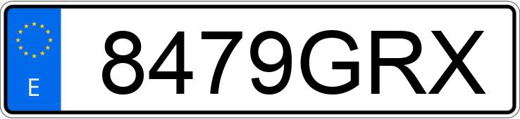 Numer rejestracyjny 8479GRX posiada DACIA SANDERO