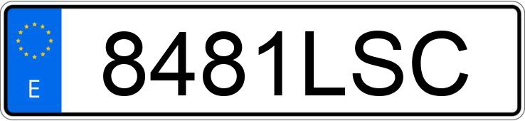 Numer rejestracyjny 8481LSC posiada PEUGEOT 2008