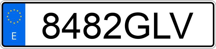 Numer rejestracyjny 8482GLV posiada CITROEN C3