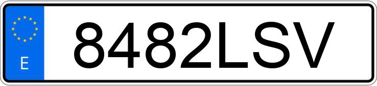 Numer rejestracyjny 8482LSV posiada MERCEDES E (238)