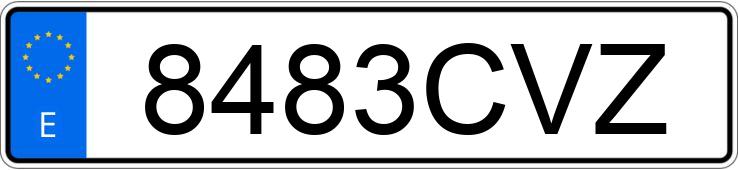 Numer rejestracyjny 8483CVZ posiada FORD FOCUS C-MAX Numer rejestracyjny 8483CVZ posiada FORD FOCUS C-MAX