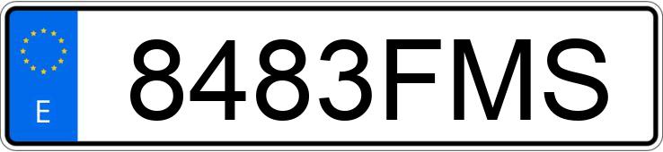 Numer rejestracyjny 8483FMS posiada BMW SERIE 3 Numer rejestracyjny 8483FMS posiada BMW SERIE 3