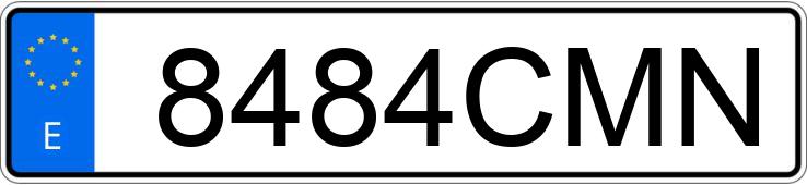 Numer rejestracyjny 8484CMN posiada SEAT IBIZA Numer rejestracyjny 8484CMN posiada SEAT IBIZA