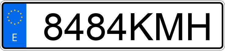 Numer rejestracyjny 8484KMH posiada MERCEDES GLE (166-292) Numer rejestracyjny 8484KMH posiada MERCEDES GLE (166-292)