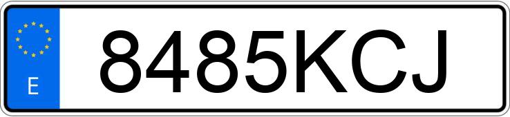 Numer rejestracyjny 8485KCJ posiada SEAT LEON X-PERIENCE