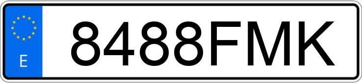 Numer rejestracyjny 8488FMK posiada BMW SERIE 3 Numer rejestracyjny 8488FMK posiada BMW SERIE 3