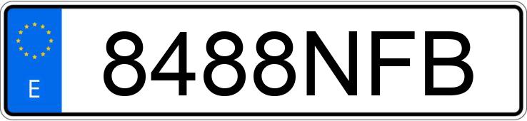 Numer rejestracyjny 8488NFB posiada RENAULT CLIO Numer rejestracyjny 8488NFB posiada RENAULT CLIO