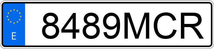 Numer rejestracyjny 8489MCR posiada TOYOTA YARIS Numer rejestracyjny 8489MCR posiada TOYOTA YARIS