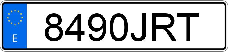 Numer rejestracyjny 8490JRT posiada MERCEDES V (638-639-447)