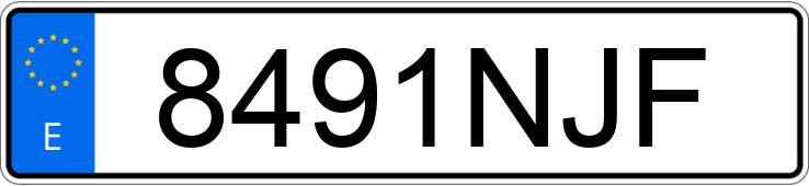 Numer rejestracyjny 8491NJF posiada TESLA MODEL Y Numer rejestracyjny 8491NJF posiada TESLA MODEL Y
