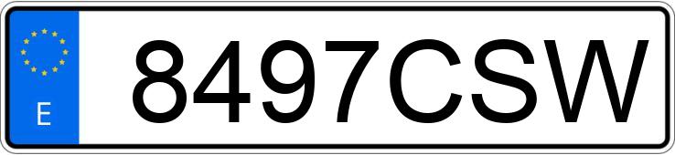 Numer rejestracyjny 8497CSW posiada CITROEN C3 Numer rejestracyjny 8497CSW posiada CITROEN C3