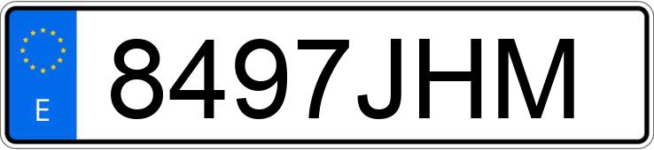 Numer rejestracyjny 8497JHM posiada PEUGEOT 2008