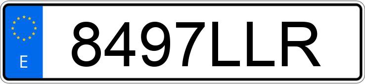 Numer rejestracyjny 8497LLR posiada PEUGEOT 308