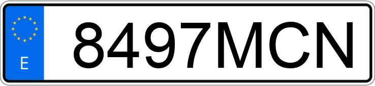 Numer rejestracyjny 8497MCN posiada OPEL CORSA Numer rejestracyjny 8497MCN posiada OPEL CORSA