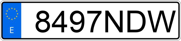 Numer rejestracyjny 8497NDW posiada OPEL CORSA Numer rejestracyjny 8497NDW posiada OPEL CORSA