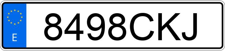 Numer rejestracyjny 8498CKJ posiada SEAT LEON Numer rejestracyjny 8498CKJ posiada SEAT LEON