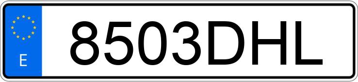 Numer rejestracyjny 8503DHL posiada FORD FOCUS Numer rejestracyjny 8503DHL posiada FORD FOCUS