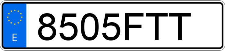 Numer rejestracyjny 8505FTT posiada MERCEDES S (220-221)