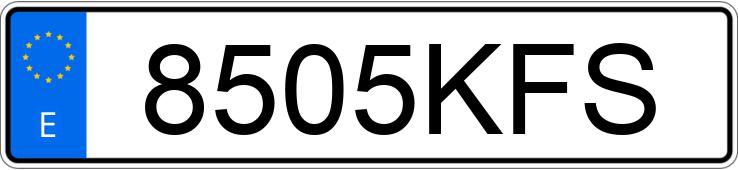 Numer rejestracyjny 8505KFS posiada PIAGGIO MEDLEY 125 S ABS