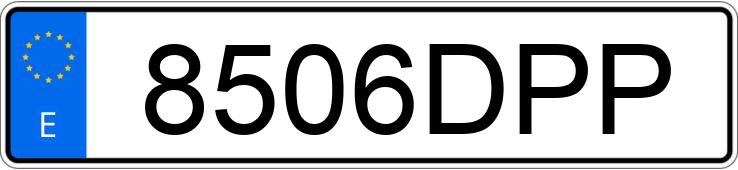 Numer rejestracyjny 8506DPP posiada OPEL VECTRA Numer rejestracyjny 8506DPP posiada OPEL VECTRA