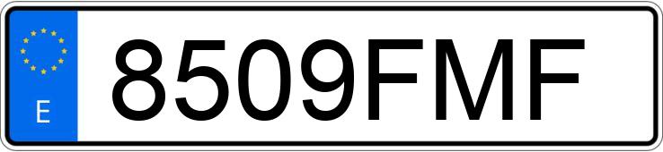 Numer rejestracyjny 8509FMF posiada SEAT LEON Numer rejestracyjny 8509FMF posiada SEAT LEON