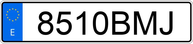 Numer rejestracyjny 8510BMJ posiada VOLKSWAGEN BORA