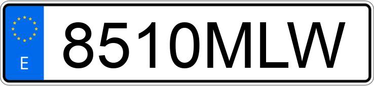 Numer rejestracyjny 8510MLW posiada VOLKSWAGEN T-ROC Numer rejestracyjny 8510MLW posiada VOLKSWAGEN T-ROC