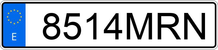 Numer rejestracyjny 8514MRN posiada MERCEDES GLC (253) 250D 4MATIC