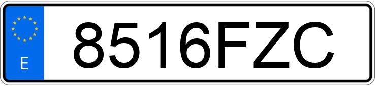 Numer rejestracyjny 8516FZC posiada AUDI A3 SPORTBACK Numer rejestracyjny 8516FZC posiada AUDI A3 SPORTBACK