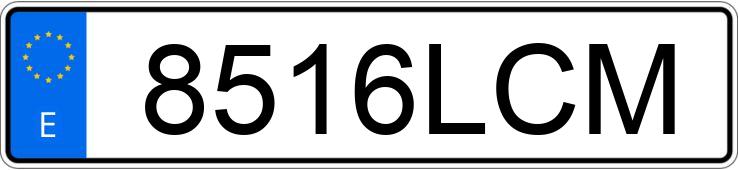 Numer rejestracyjny 8516LCM posiada MERCEDES GLE (166-292)