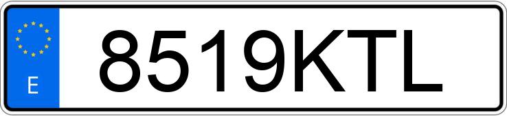 Numer rejestracyjny 8519KTL posiada SEAT LEON X-PERIENCE